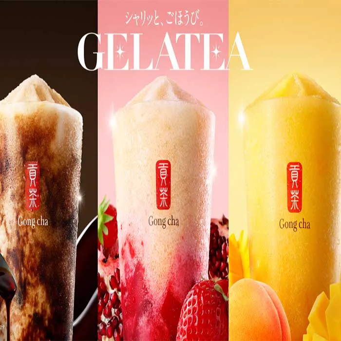 Gong-cha Japan|林檎色のケイク