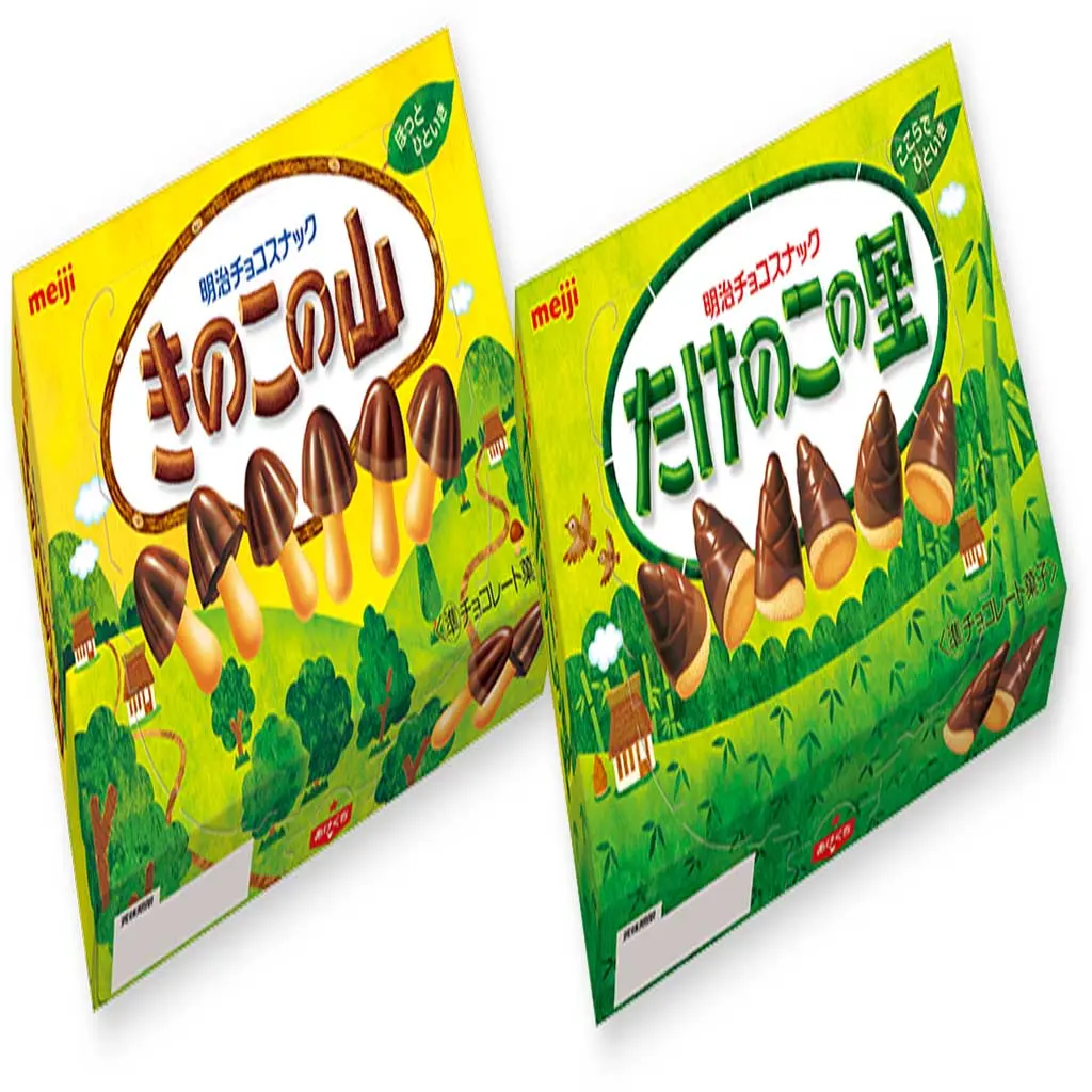 No.029 きのこの山・たけのこの里 Webサイト分析